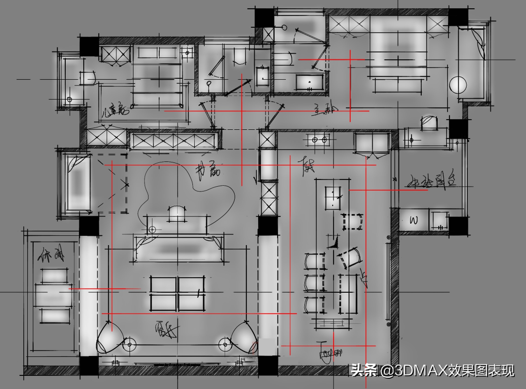 自己如何室內(nèi)裝修設(shè)計？