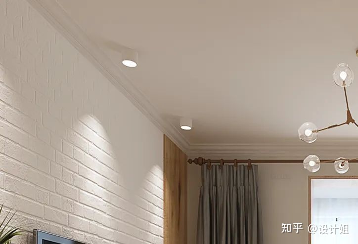 客廳不吊頂，怎么裝修好看？