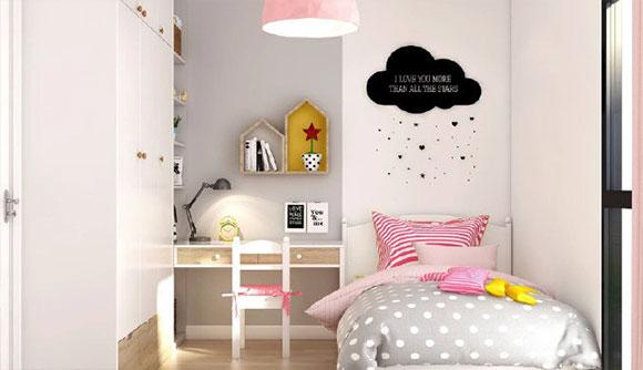 9套活潑可愛(ài)很漂亮的兒童房裝修設(shè)計(jì)，家有公主別錯(cuò)過(guò)，收藏備用