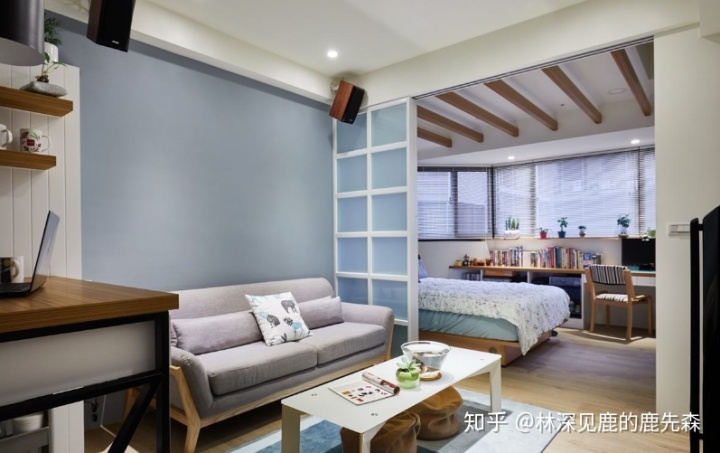 裝修案例解析：30平米單身公寓，功能顏值都超贊，美室風格如何打造？