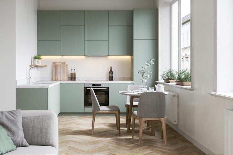 小廚房裝修_正確裝修廚房 廚房裝修流程_小戶型開(kāi)放式廚房地面裝修效果圖