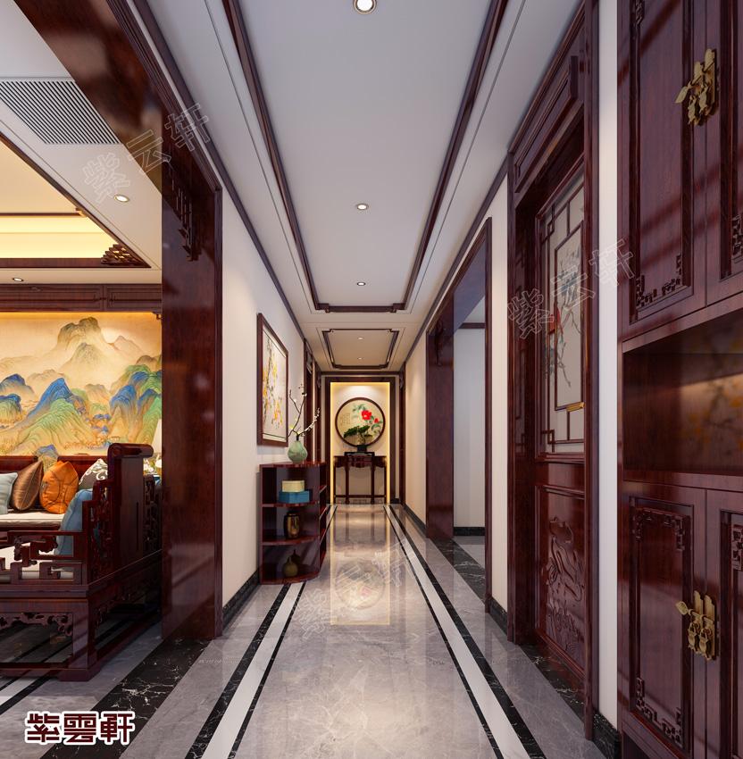 200㎡中式三居，化復(fù)古為時(shí)尚，是古典美的歷史延續(xù)