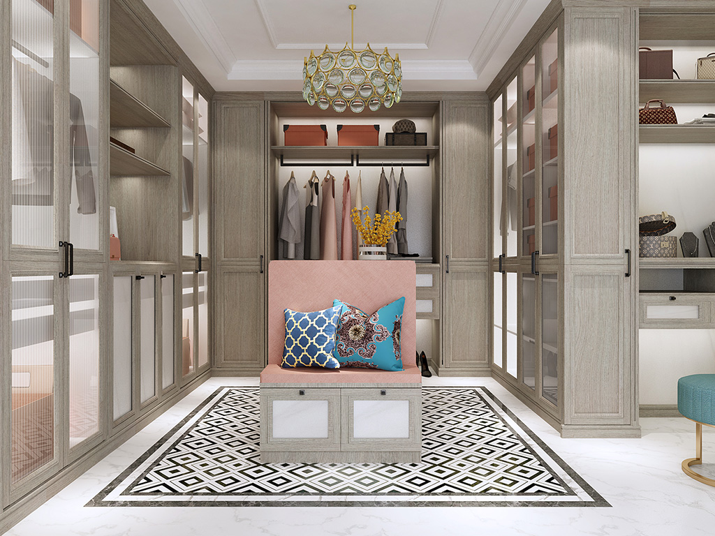 臥室衣帽間裝修效果圖大全2019圖片