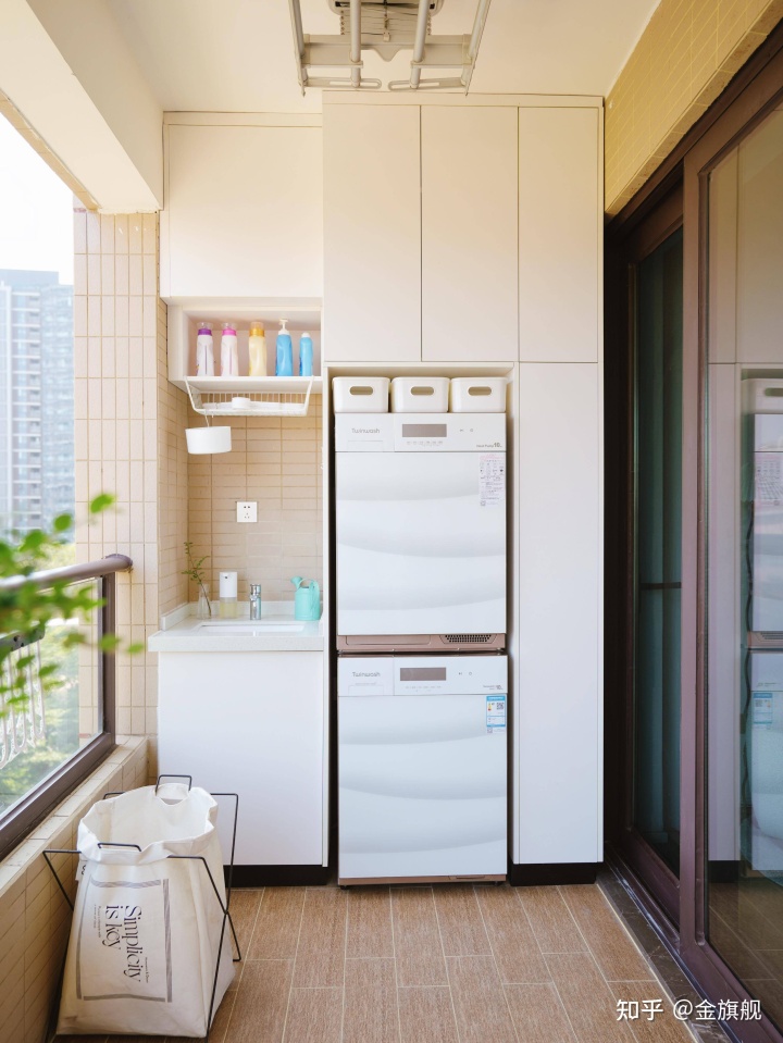 陽臺洗衣機柜怎么打?附圖紙尺寸！