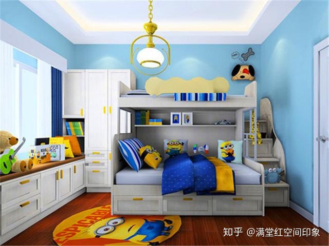 兒童房裝修色彩搭配有技巧，從這3方面考慮，孩子健康有活力