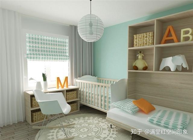 藍(lán)色兒童房間裝修效果圖_兒童房間裝修_兒童房間裝修多少錢(qián)一平方