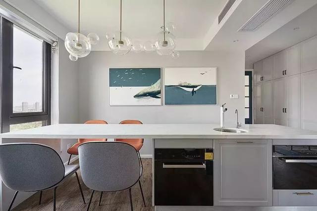 躍層裝修北歐風(fēng)(140平米躍層裝修效果圖北歐風(fēng))(4)