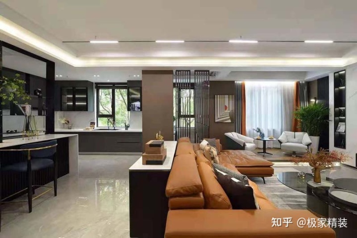 [實景案例]200㎡大平層現(xiàn)代簡約風格裝修，大房裝修，可參考