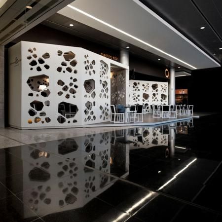 咖啡店裝修效果圖 來(lái)自葡萄牙的幾何藝術(shù)空間