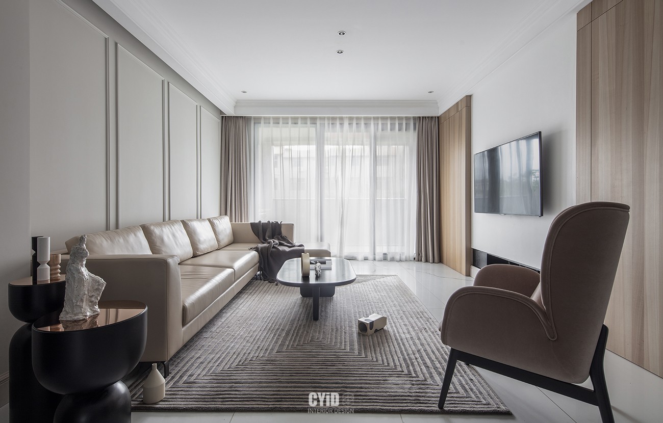 客廳窗簾裝修效果圖探訪時(shí)裝達(dá)人的家，那么獨(dú)一無二潮流混搭客廳設(shè)計(jì)圖片賞析