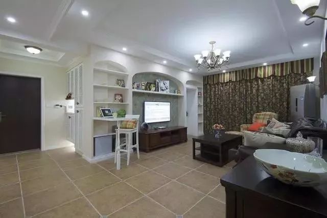 120平新房，忙活半年，終于裝修完畢，電視墻太個性漂亮！