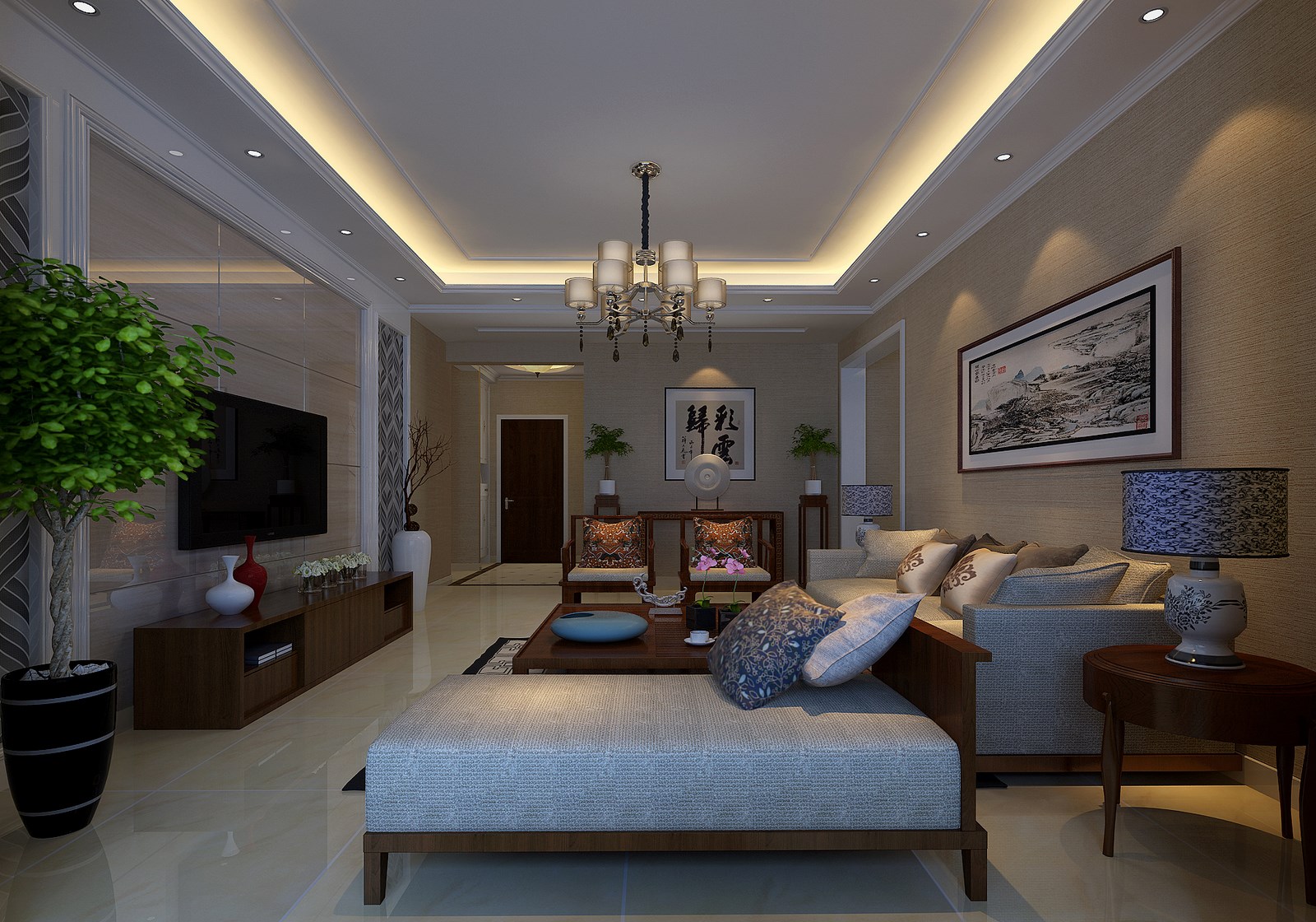 書房裝修效果簡(jiǎn)約圖_裝修空間圖_幸福空間裝修效果圖