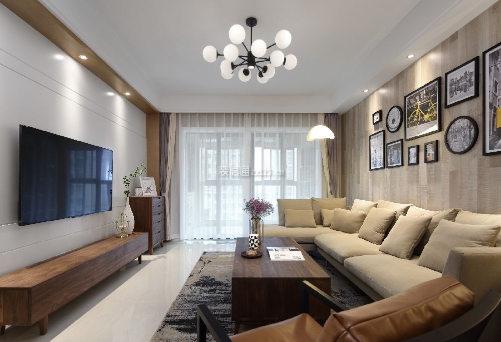 三室兩廳裝修240套方案裝修效果_幸福空間裝修_幸?？臻g裝修效果圖