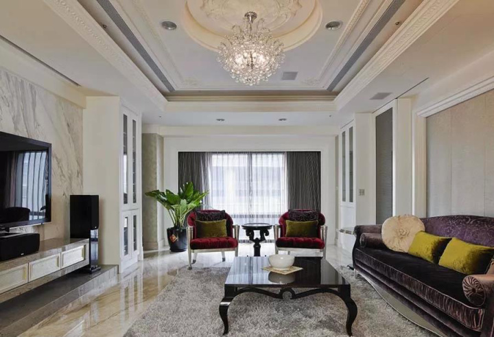 簡(jiǎn)歐客廳裝修效果圖欣賞_簡(jiǎn)歐式客廳裝修_客廳簡(jiǎn)歐裝修效果圖大全2013圖片