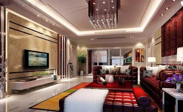 客廳吊頂圖效果圖，隔壁老王看了都說好