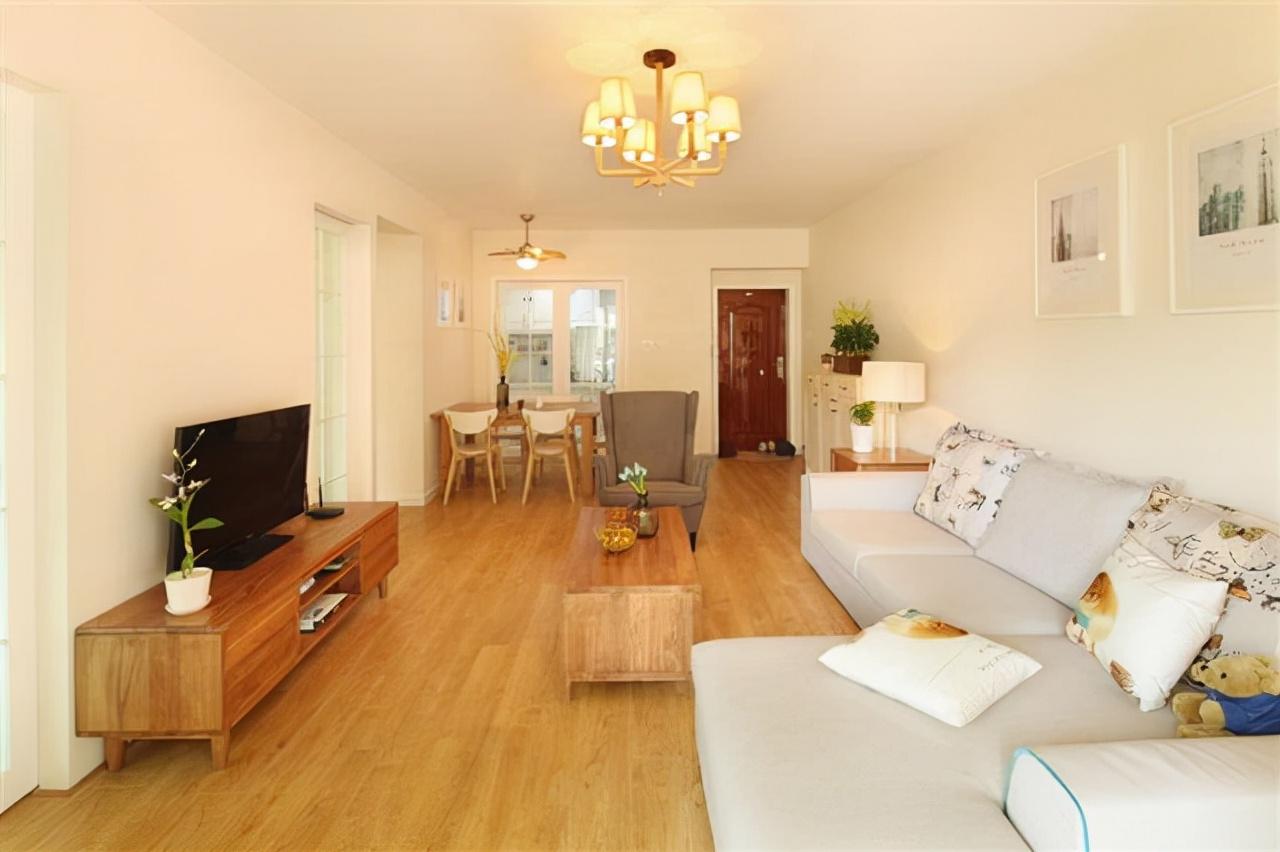 120㎡簡單裝修，多功能臥室新奇又實用！無吊頂越住越喜歡