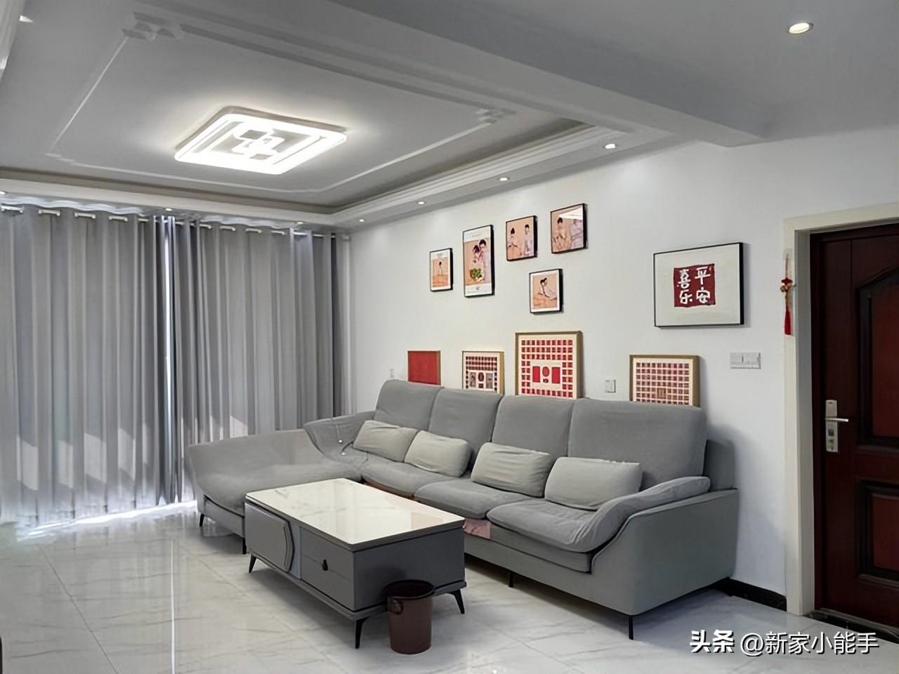 00后婚房，簡單裝修不豪華，室內面積不大，新生活真的很幸福