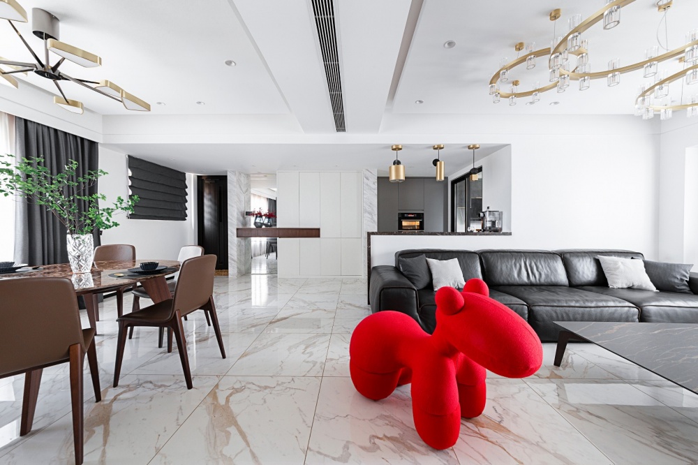 客廳沙發(fā)裝修效果圖輕奢裝修，聽說審美高的人都選了現(xiàn)代簡約客廳設(shè)計圖片賞析