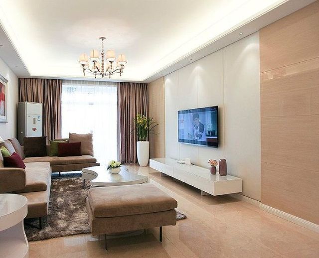 盤(pán)錦巴塞羅那270平一帶二現(xiàn)代風(fēng)格裝修案例裝修效果圖