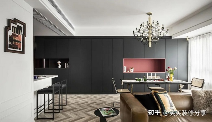 現(xiàn)代中式禪意風格裝修效果_客廳現(xiàn)代簡約風格裝修效果圖_現(xiàn)代風格裝修效果圖