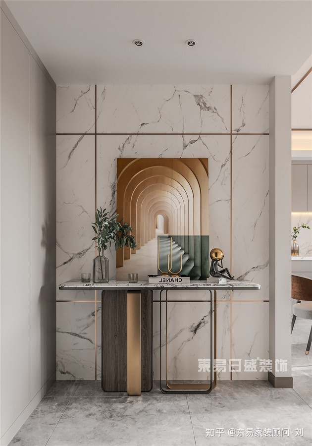 玄關(guān)別再只放鞋柜了，這樣時(shí)尚的玄關(guān)設(shè)計(jì)更值得借鑒