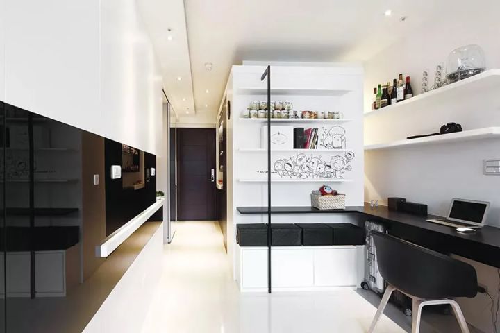 玄關鞋柜裝修效果圖_裝修玄關鞋柜圖_玄關鞋柜隱形門裝修效果圖