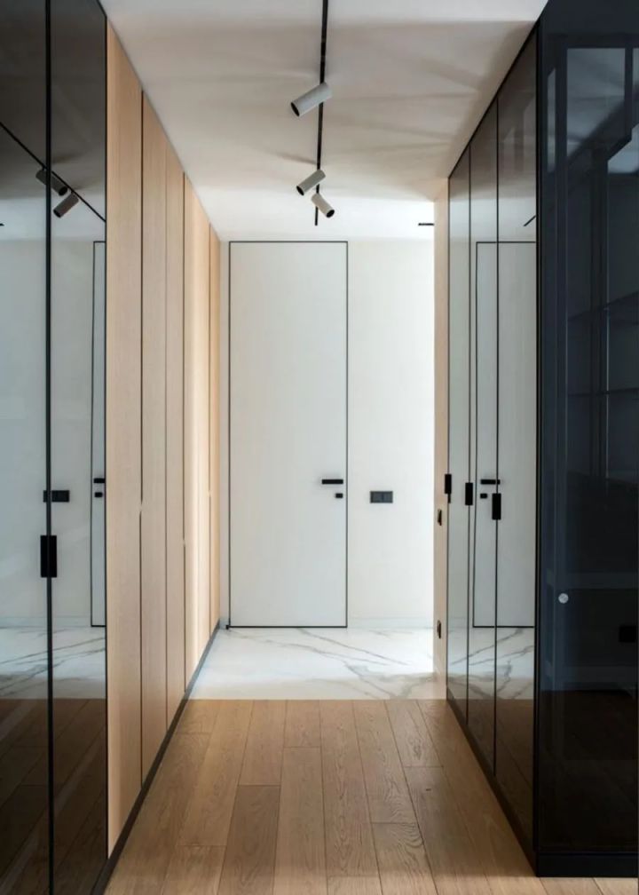 裝修玄關鞋柜圖_玄關鞋柜裝修效果圖_玄關鞋柜隱形門裝修效果圖