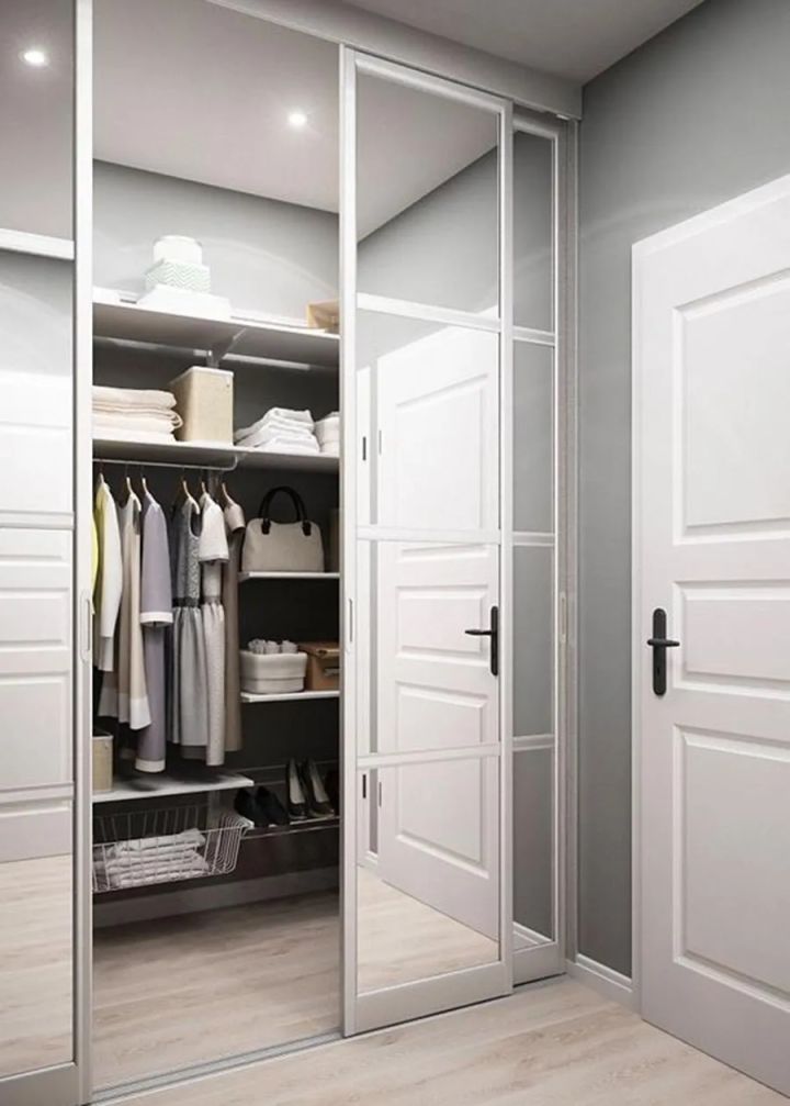 裝修玄關鞋柜圖_玄關鞋柜裝修效果圖_玄關鞋柜隱形門裝修效果圖