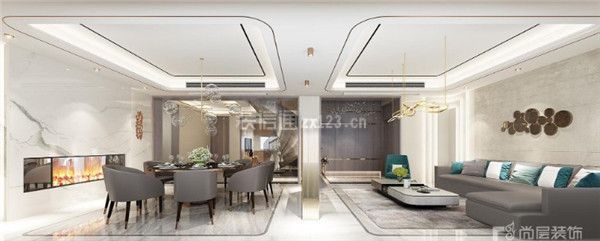 上海別墅裝修設(shè)計(jì)方案 簡(jiǎn)練而純粹，理性與感性并存