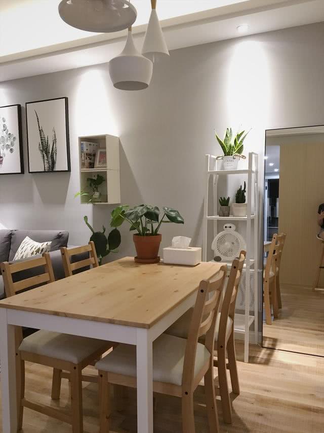 70㎡的北歐風(fēng)小戶型，半包才花了六萬就裝的跟樣板間一樣，朋友都忍不住幫我曬新房