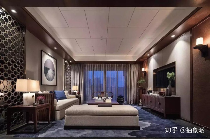 新中式風(fēng)格裝修效果圖分享，沉穩(wěn)儒雅的裝修風(fēng)格