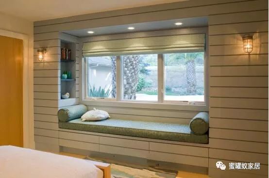 8款不同飄窗裝修效果圖 老婆這樣改飄窗感覺(jué)沙發(fā)都省了！