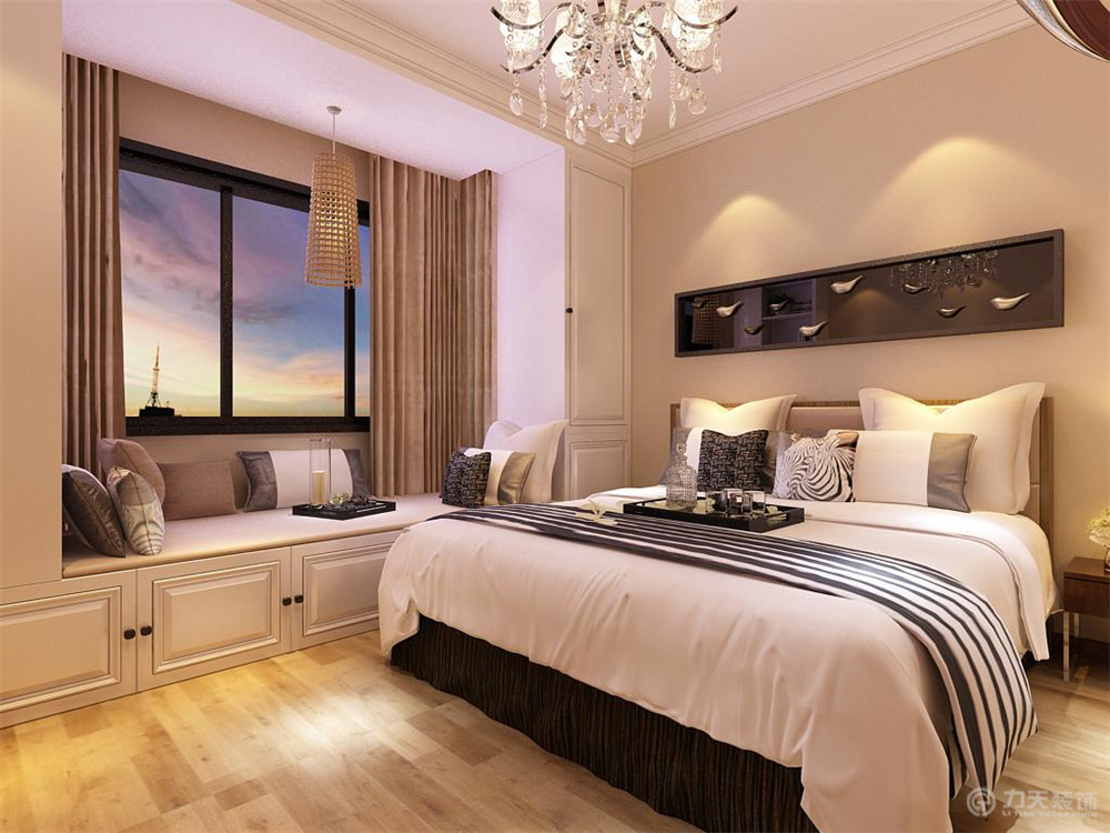 兒童飄窗房裝修樣板_現(xiàn)代風格裝修樣板房_現(xiàn)代簡約風格裝修圖片