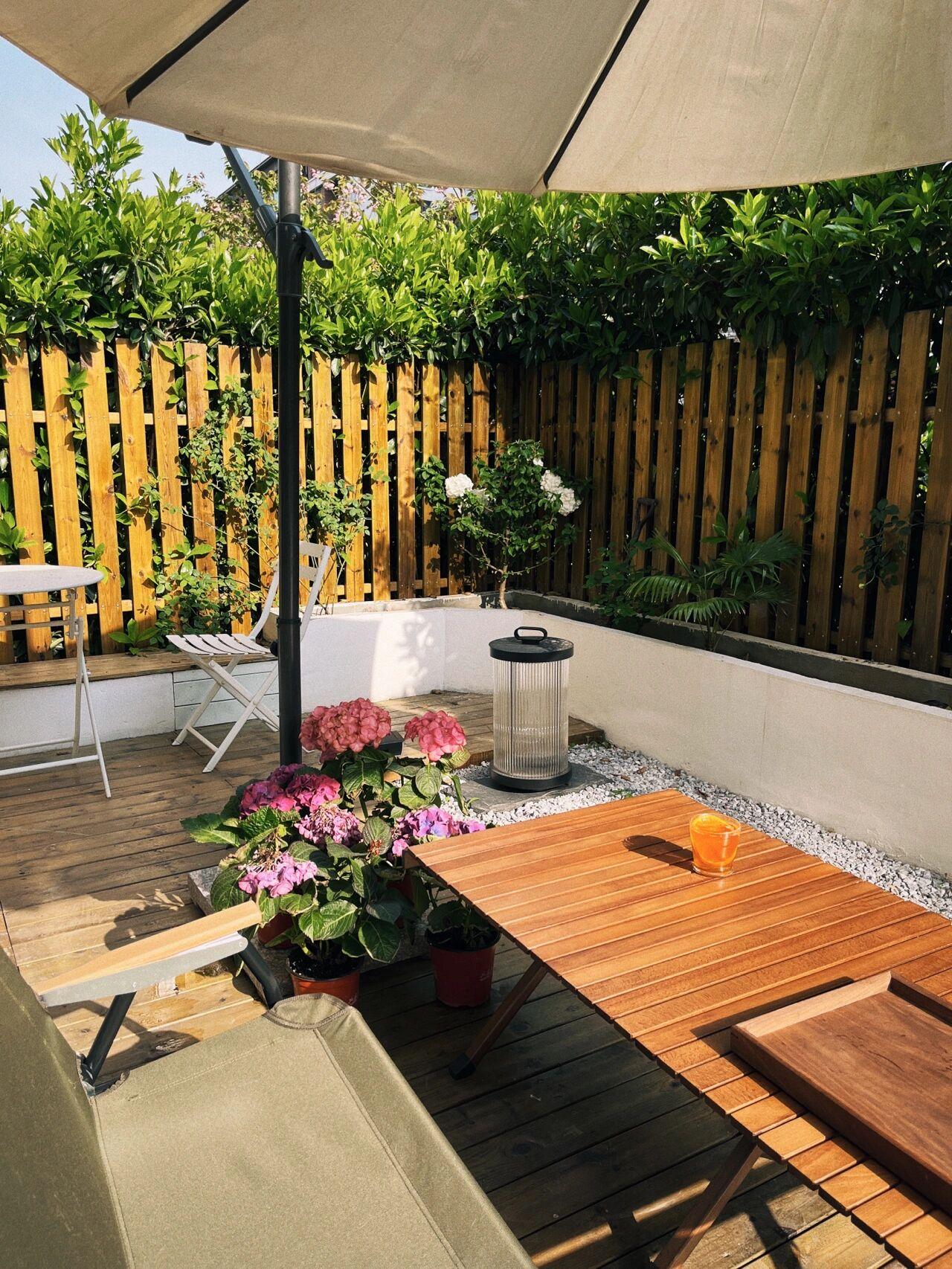 一樓40㎡花園改造，3萬元就能擁有一個自己的秘密花園，太美了