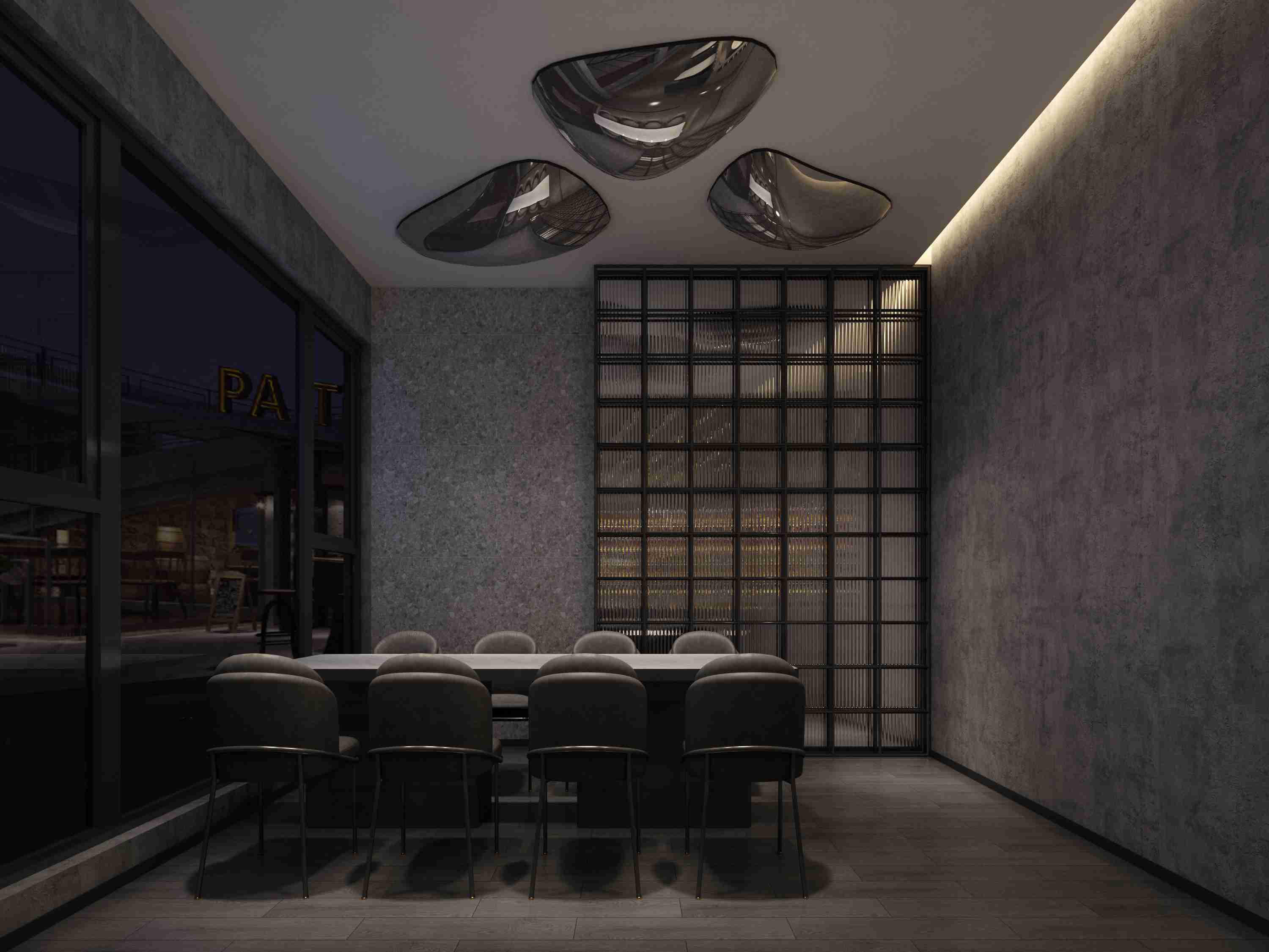 南沙400㎡餐飲門頭裝修設(shè)計(jì)，廣州壹零柒41天完成設(shè)計(jì)籌辦!