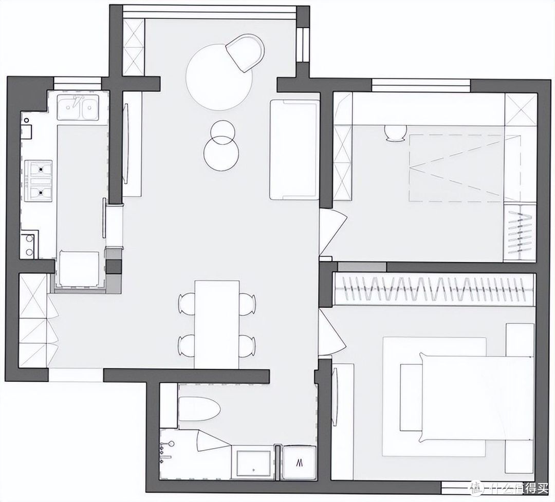 我也想給父母裝一套這樣的養(yǎng)老房，不用多豪華，簡(jiǎn)潔舒適就夠了