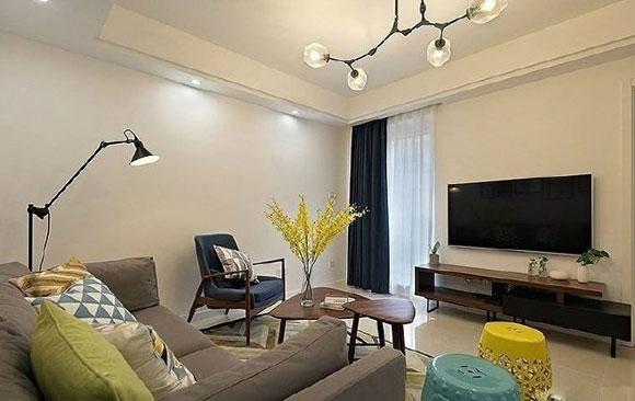 溫馨舒適的小兩房裝修，很時(shí)尚的北歐風(fēng)空間，餐廳裝修特別實(shí)用