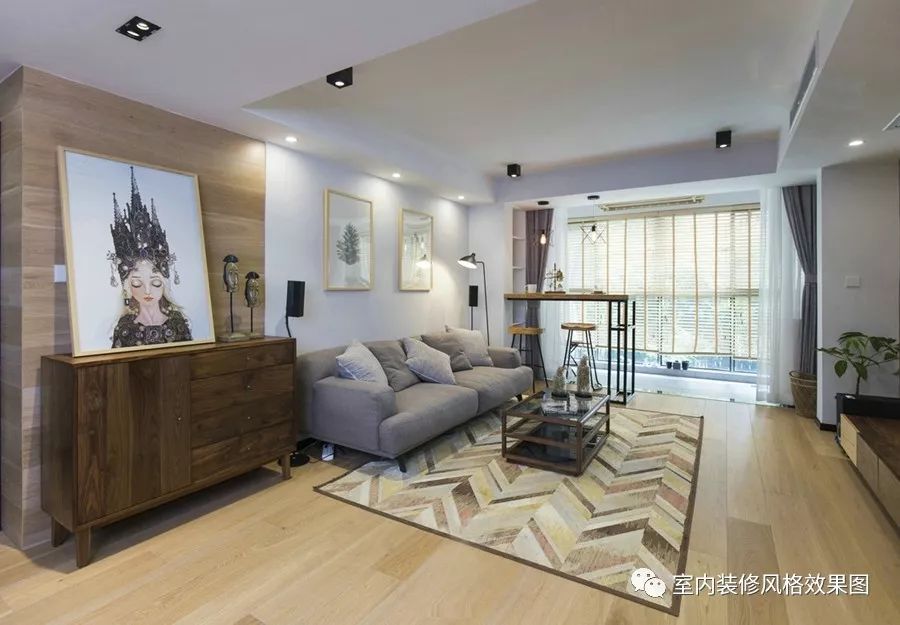 8款小戶型客廳裝修效果圖，每一款設(shè)計都美麗大方，緊湊有型！