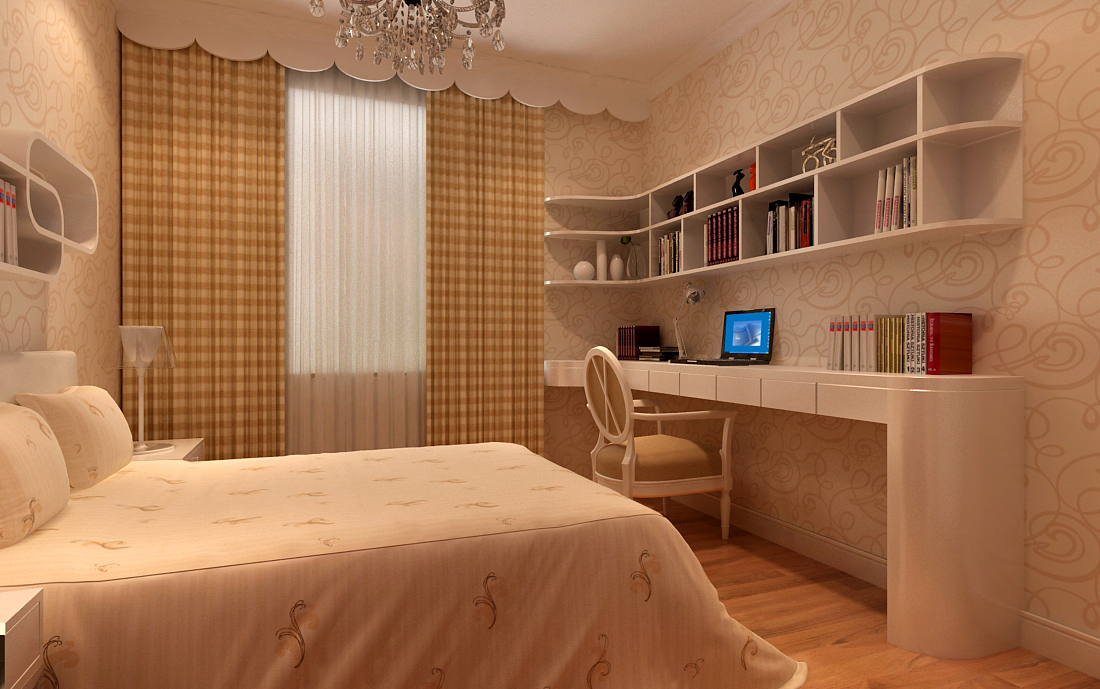 兒童房裝修效果圖，現(xiàn)代感裝修設(shè)計