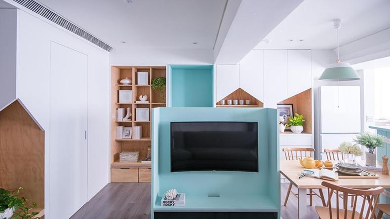 92㎡小戶型樣板房，最近火了，好美