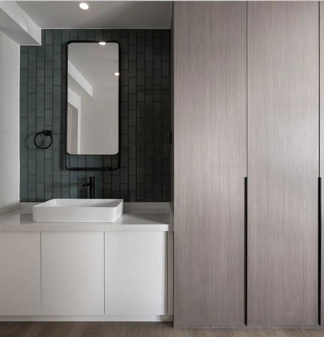 酒店公寓裝修效果圖(35㎡酒店式開間單身公寓，半平米都沒浪費，還裝得很有檔次)(圖3)