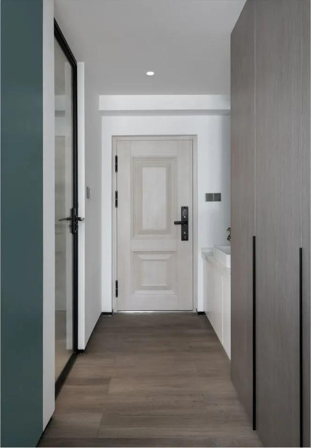 酒店公寓裝修效果圖(35㎡酒店式開間單身公寓，半平米都沒浪費，還裝得很有檔次)(圖4)