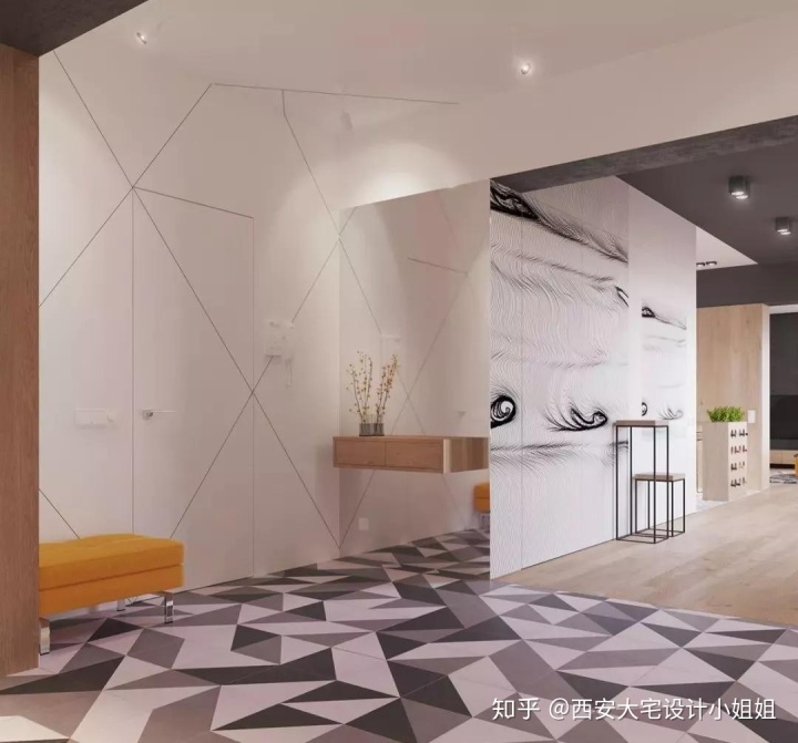 電梯入戶門(mén)廳裝修效果_門(mén)廳鞋柜玄關(guān)裝修效果圖大全_門(mén)廳玄關(guān)裝修效果圖